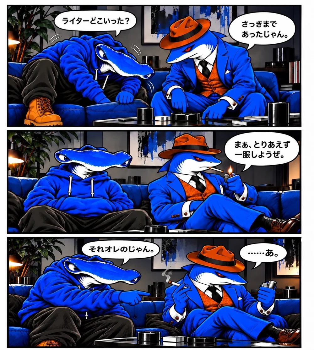 ライターどこいった？
